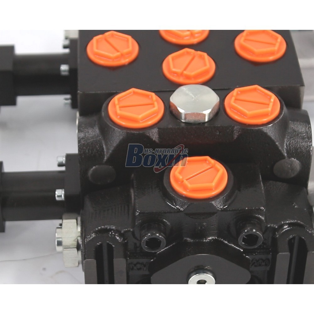 Reliable Manufacturer Supply of DCV200 2 Spool Electric Sectional Valves detail image